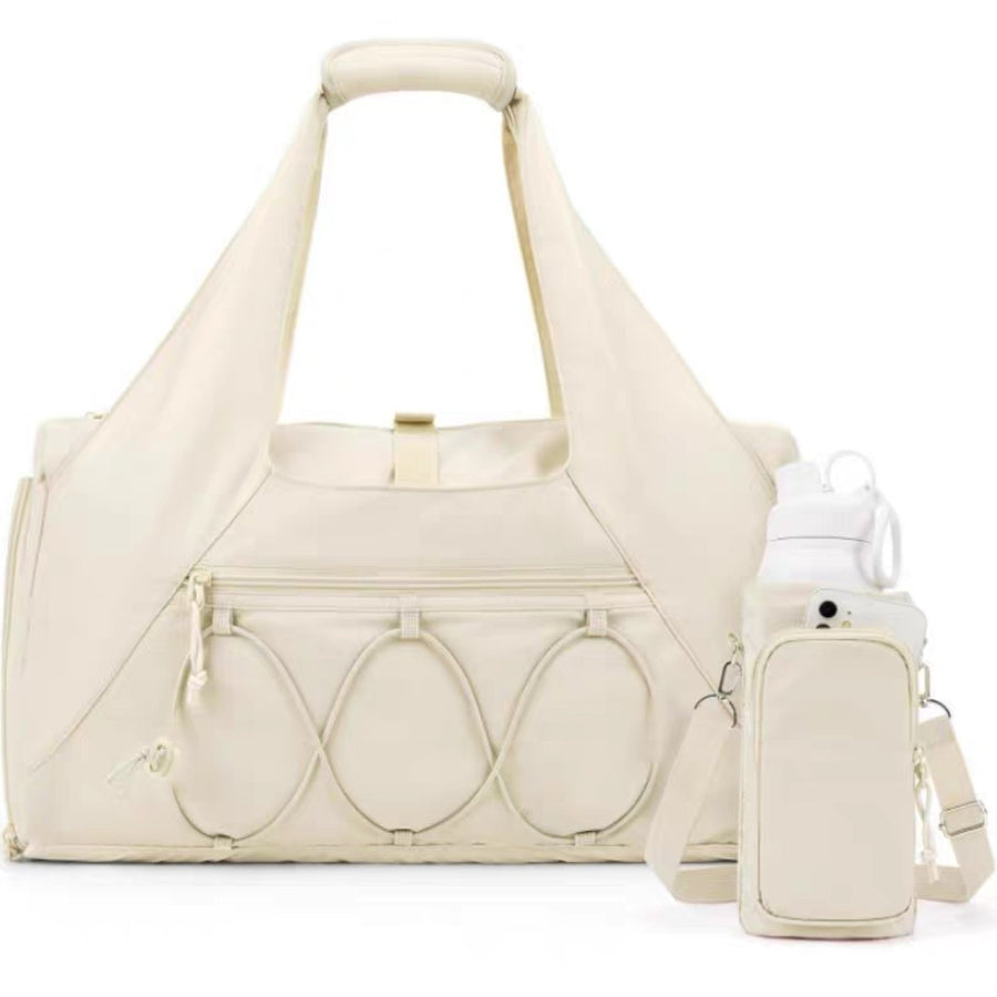 Large Capacity Yoga Gym Bag with Mat Holder